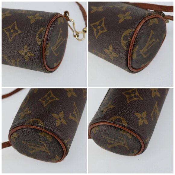 LOUIS VUITTON Monogram Papillon Pouch LV Auth bs31523 - Picture 14 of 16